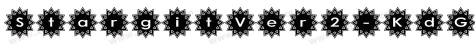 StargitVer2-KdGp字体转换