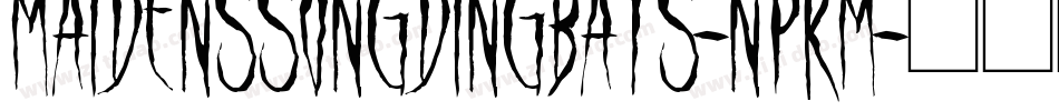 MaidensSongDingbats-nPKM字体转换