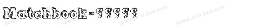 Matchbook字体转换