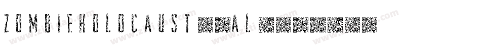 ZombieHolocaust-0aL4字体转换