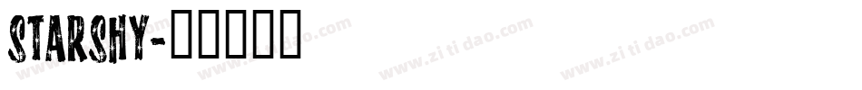 Starshy字体转换