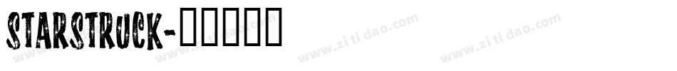 Starstruck字体转换