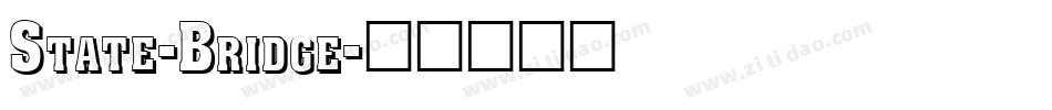 State-Bridge字体转换