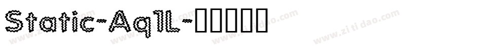 Static-Aq1L字体转换