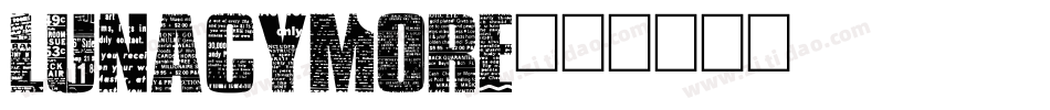 LunacyMore字体转换