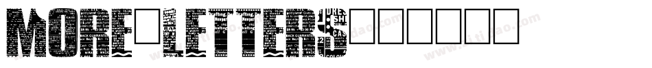 More-Letters字体转换