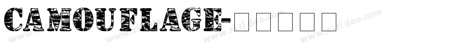 Camouflage字体转换