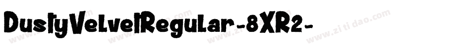 DustyVelvetRegular-8XR2字体转换