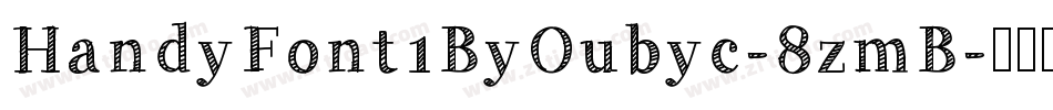 HandyFont1ByOubyc-8zmB字体转换