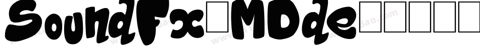 SoundFx-MDde字体转换
