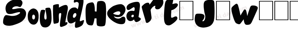 SoundHeart-J2w7字体转换
