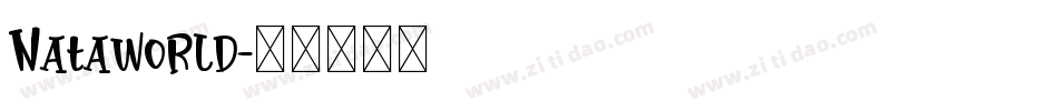 Nataworld字体转换