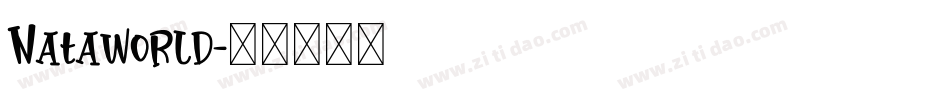 Nataworld字体转换
