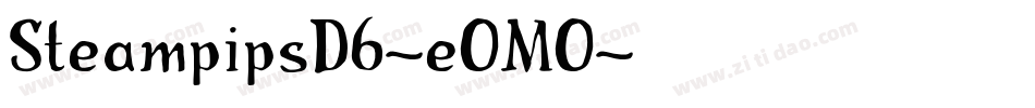 SteampipsD6-eOMO字体转换