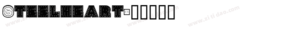 Steelheart字体转换