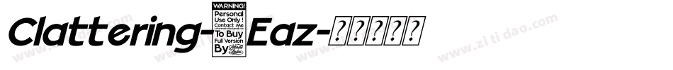 Clattering-8Eaz字体转换