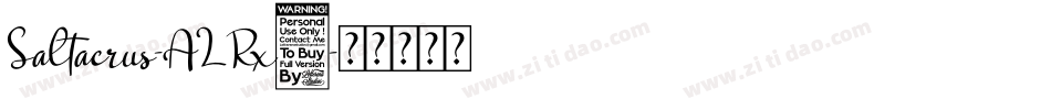 Saltacrus-ALRx7字体转换