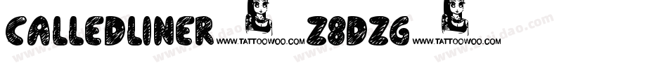 Calledliner-z8dzG字体转换