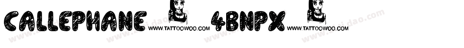 Callephane-4Bnpx字体转换
