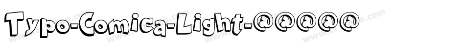 Typo-Comica-Light字体转换