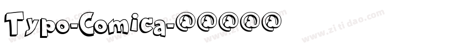 Typo-Comica字体转换