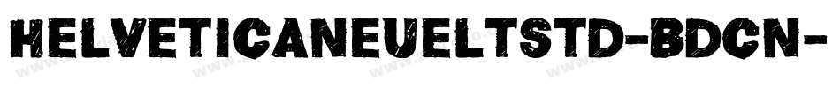 helveticaneueltstd-bdcn字体转换