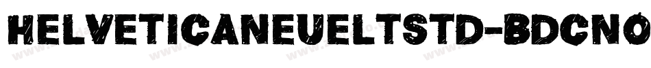 helveticaneueltstd-bdcno字体转换