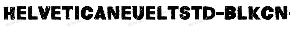 helveticaneueltstd-blkcn字体转换