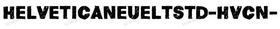 helveticaneueltstd-hvcn字体转换