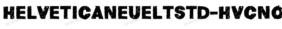 helveticaneueltstd-hvcno字体转换