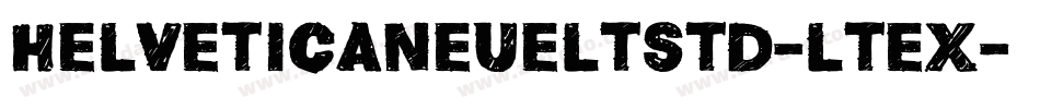 helveticaneueltstd-ltex字体转换