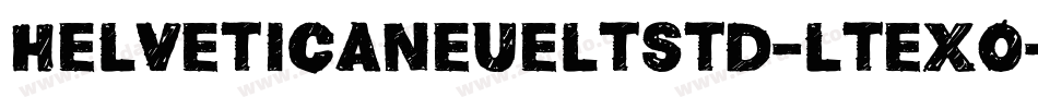 helveticaneueltstd-ltexo字体转换