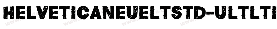 helveticaneueltstd-ultltit字体转换