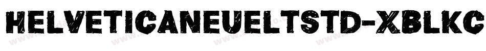 helveticaneueltstd-xblkcn字体转换