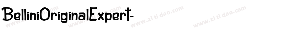 BelliniOriginalExpert字体转换