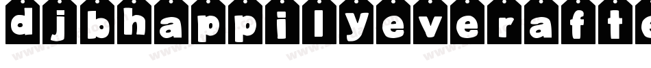 DjbHappilyeverafter2-vpwL字体转换