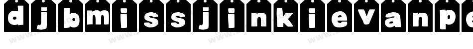 DjbMissJinkieVanPelt-a10m字体转换