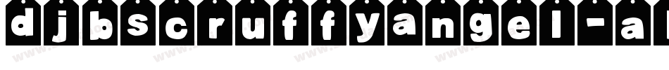 DjbScruffyAngel-a1WR字体转换