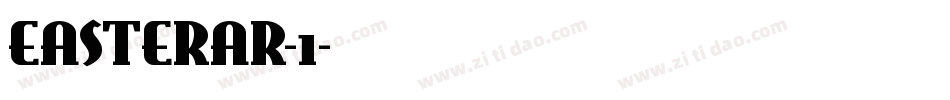 EASTERAR-1字体转换