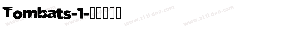 Tombats-1字体转换