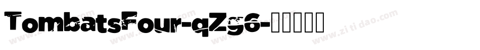 TombatsFour-qZg6字体转换
