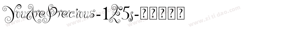 YouArePrecious-1E5j字体转换