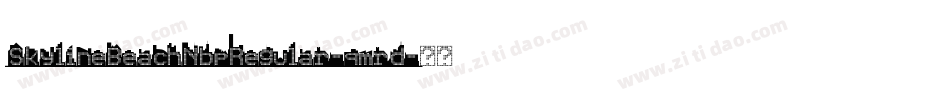 SkylineBeachNbpRegular-qmrd字体转换