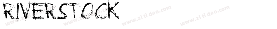 RIVERSTOCK字体转换