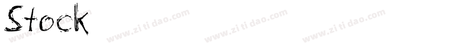 Stock字体转换