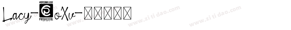 Lacy-0oXv字体转换