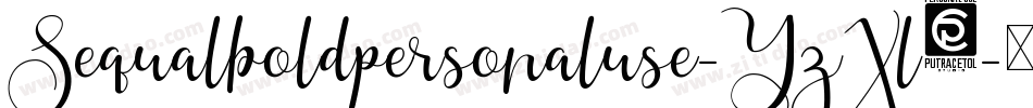 Sequalboldpersonaluse-YzXl4字体转换 Sequalboldpersonaluse-YzXl4字体转换