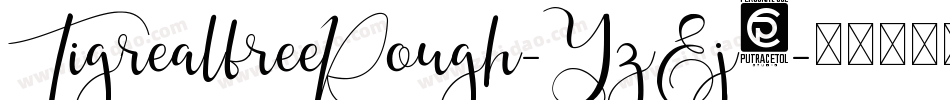 TigrealfreeRough-YzEj4字体转换