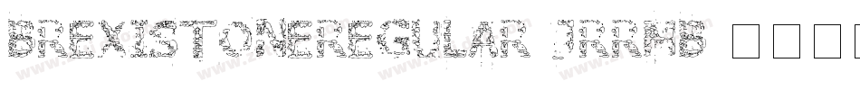 BrexiStoneRegular-JRRmB字体转换