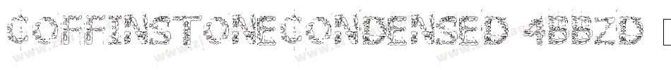 CoffinStoneCondensed-4BBZD字体转换